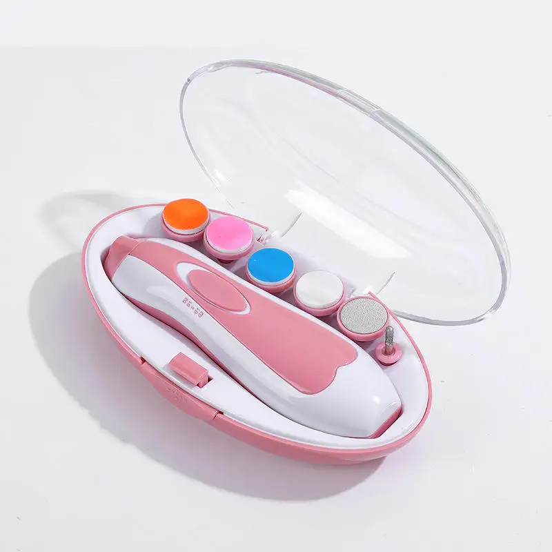 Coupeongles électrique pour bébé outil de polissage multifonctionnel soins ongles enfants manucure bébé access
