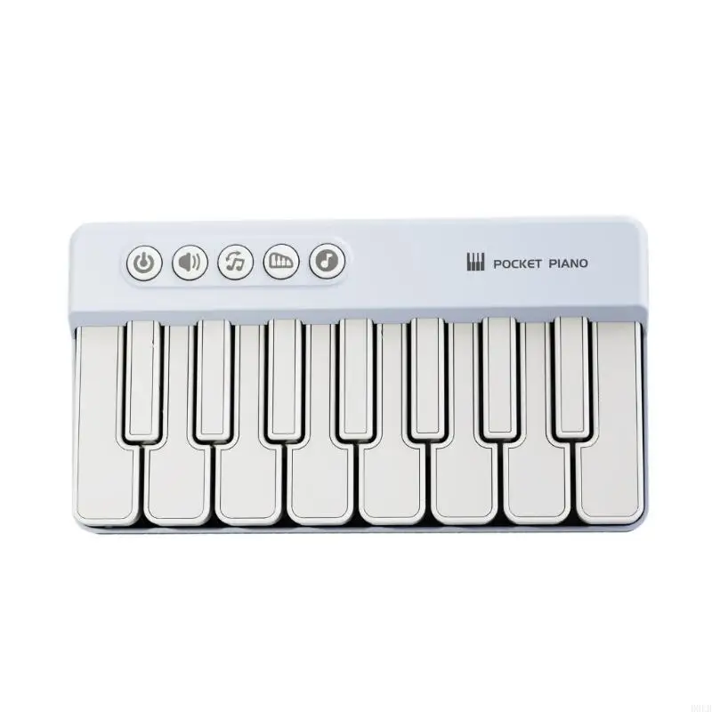 Apprentissage musical portable éducatif pour enfants Piano de poche interactif jouet sonore creativité enfants