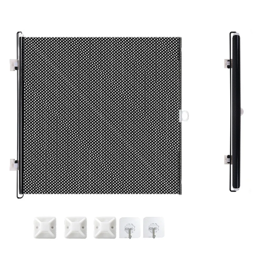 Grille de sécurité rétractable pour animaux de compagnie barrière