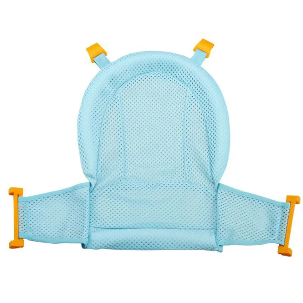 Coussin de siège en mesh pour poussette et voiture bébé 012 mois antidérapant confortable respirant 安全 bleu cl