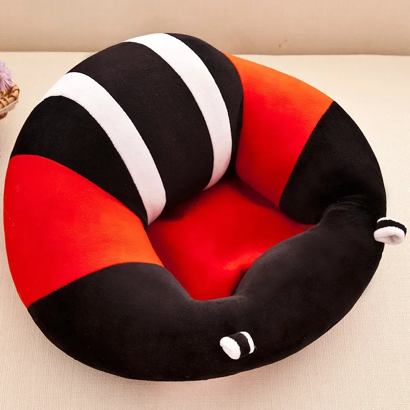 Siège de soutien pour bébé, canapé mignon pour s'asseoir, sièges pour bébé confortables en peluche avec rembou