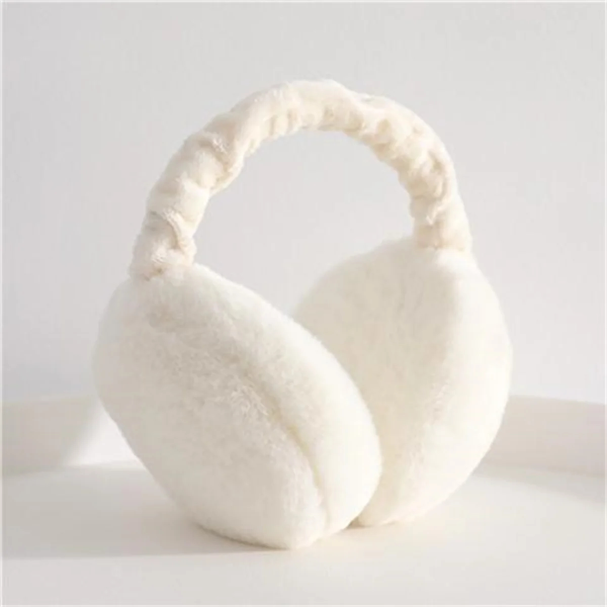 Cacheoreilles hamburger design créatif doux et chaud accessoire hiver adultes oreilles protégées style cosy te