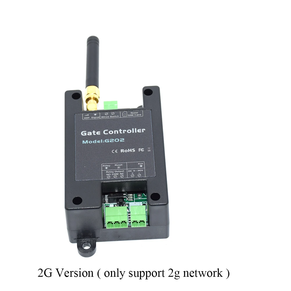 Contrôleur de portail intelligent GSM G202 2G sans fil ouverture