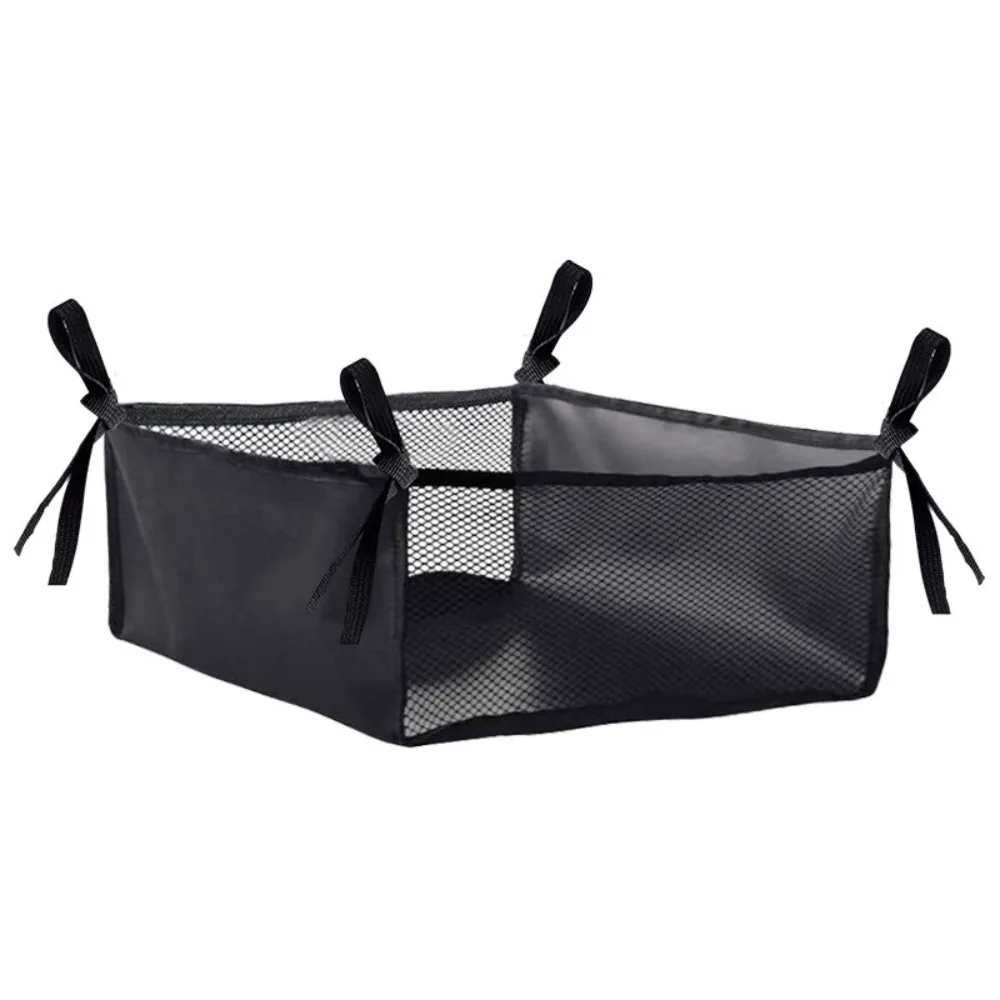 Sac de rangement suspendu Oxford 600D pour poussette panier portable en maille filet de rangement moderne et s