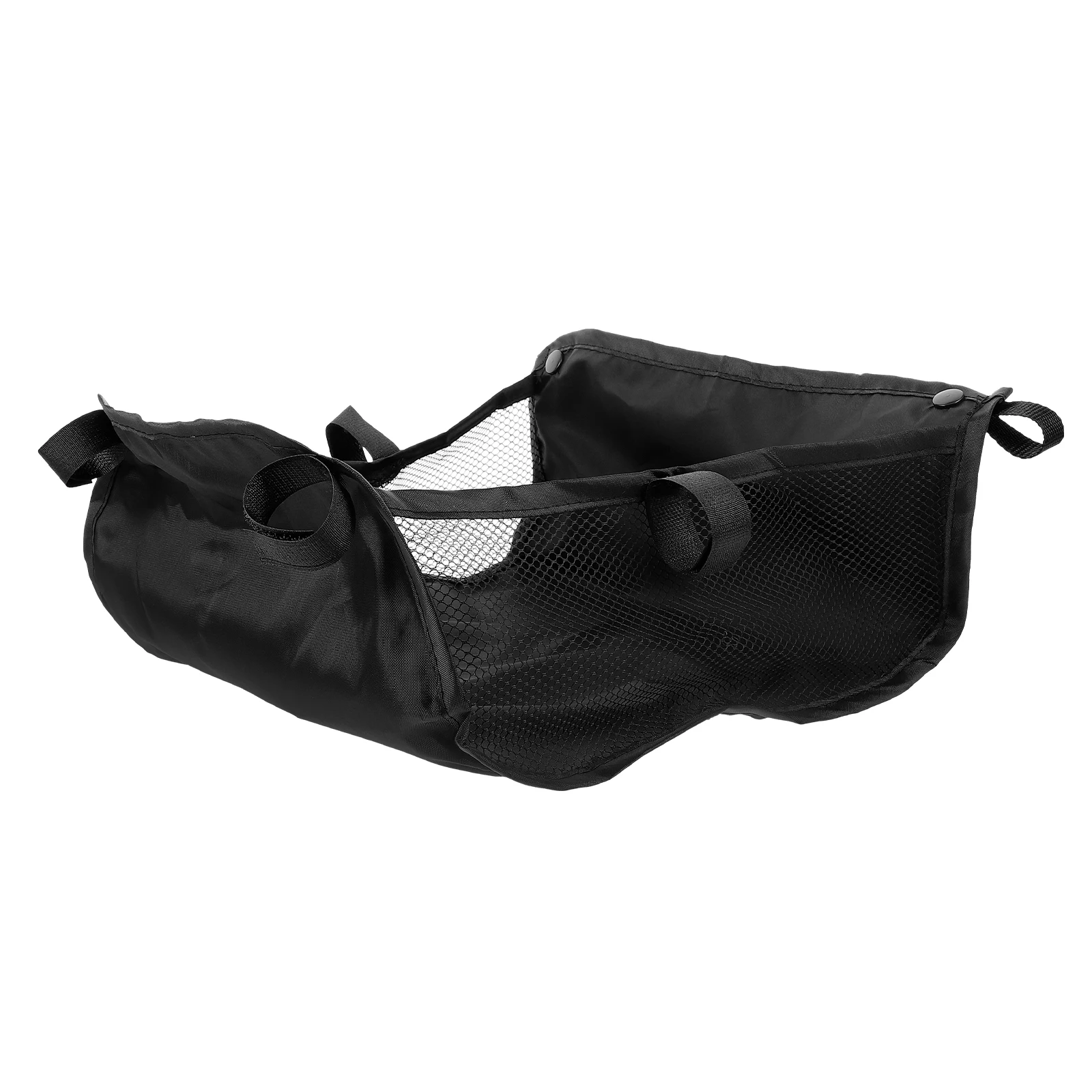 Sac de rangement poussette bébé organizer bag maille ventilation style moderne noir fonctionnel pratique