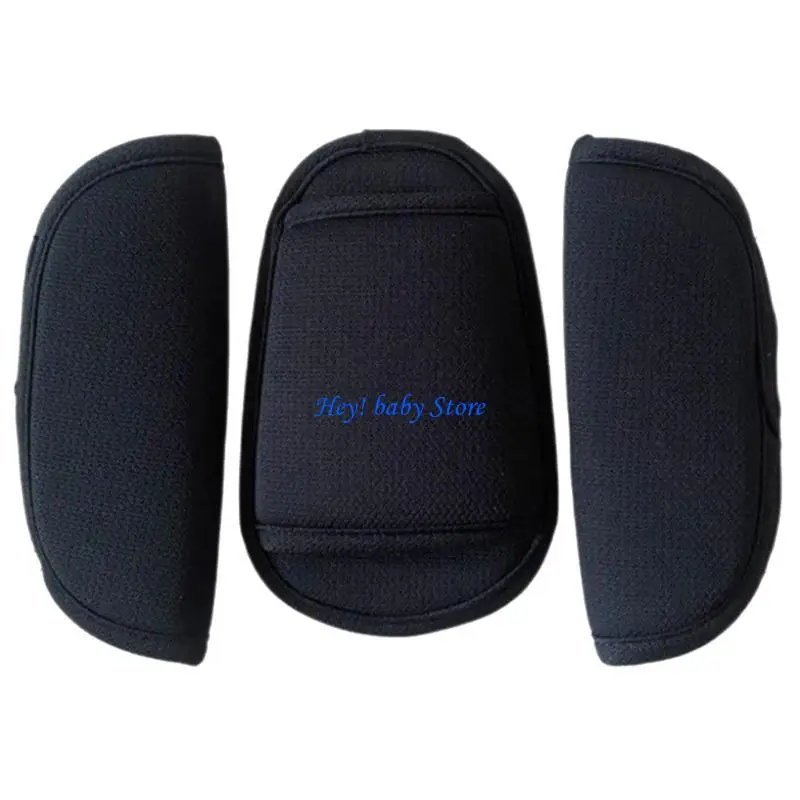 Coussin de confort pour bras protections poussette bébé protègebraquet rembourré noir design moderne
