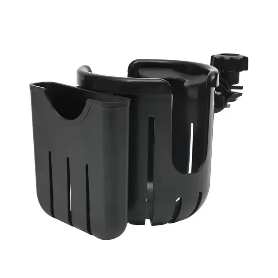 Portegobelet 2 en 1 pour poussette bébé support de boisson universel fixation réglable design moderne matériau