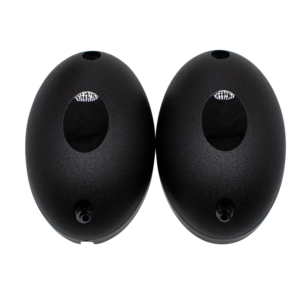 Lampe nocturne bébé design moderne en plastique dur couleur noire diffuseur oval décoratif ambiance calme bébé