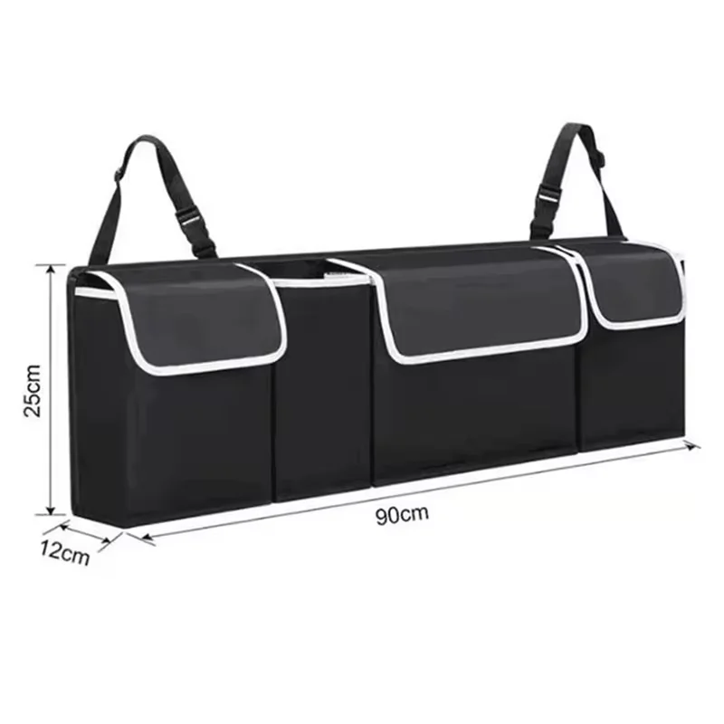Organisateur coffre voiture sac rangement siège arrière haute capacité