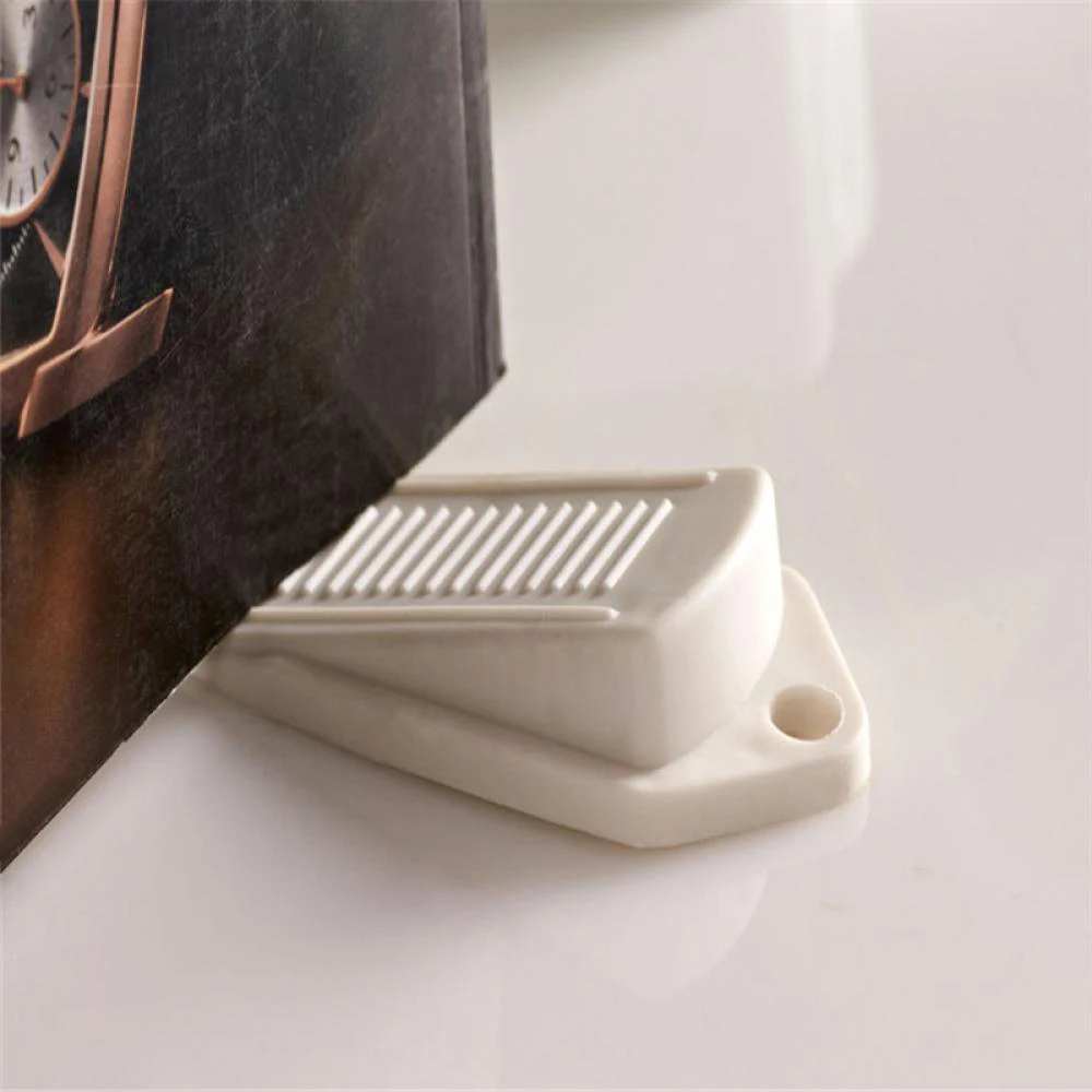 Support de livre en plastique blanc design moderne stable et sécurisé pour bureau et maison 1 pièce