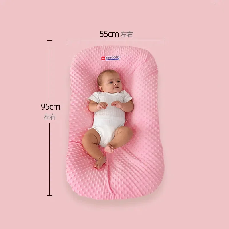 Lit mezzanine pliable bébé portable design épuré couffin amovible lavable machine compact