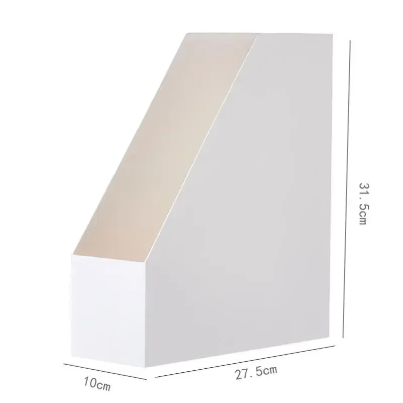 Organisateur de Bureau Vertical T1 en Carton Rigide Rangement Élégant et Pratique pour Documents Livres et Acc