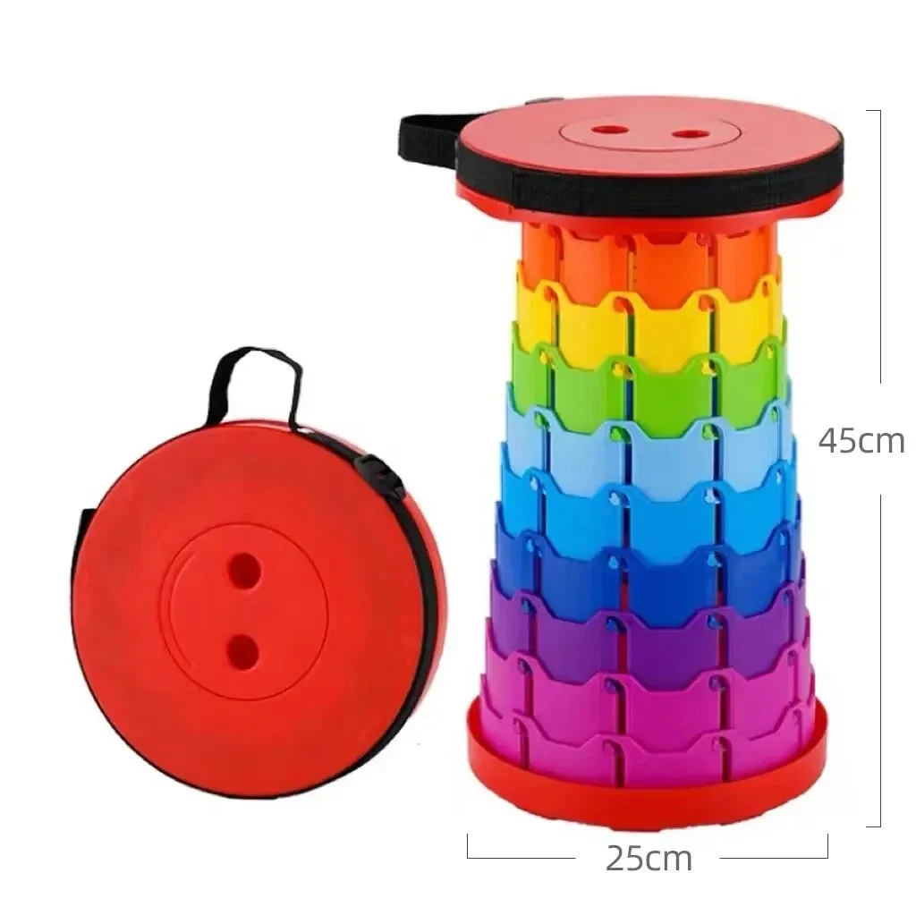 Tabouret pliant pour enfant tabouret empilable en plastique siège