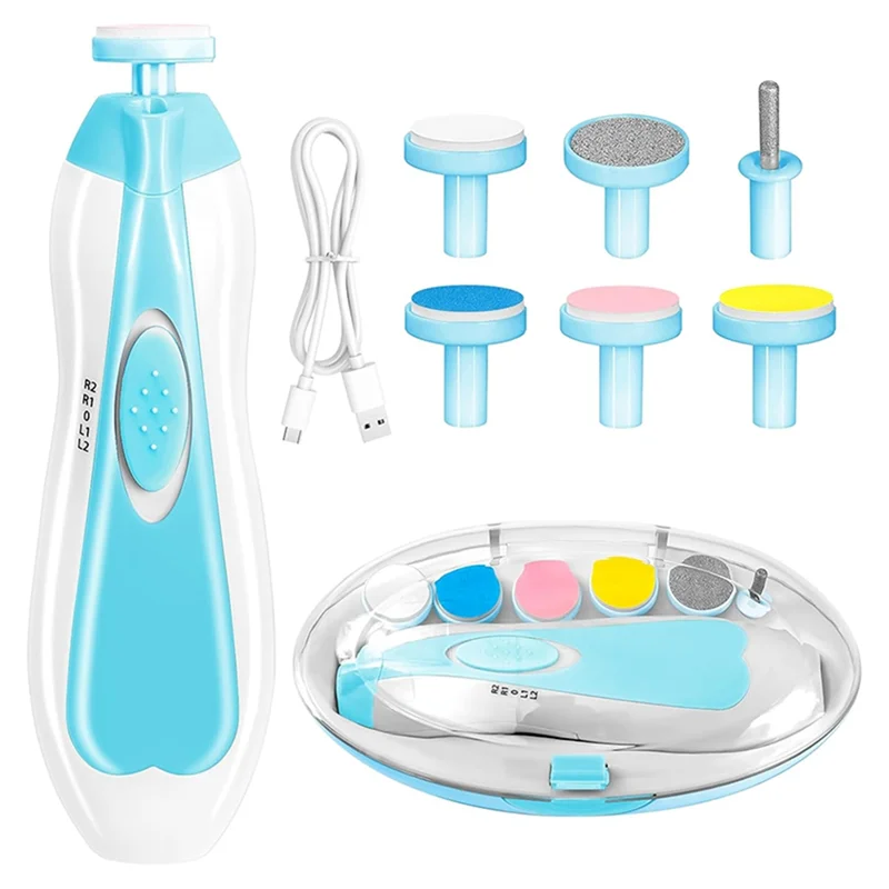 Exfoliateur électrique multifonctions pour soin des pieds manucure accessoires complets recharge USB design er