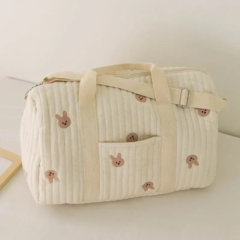 Grand sac de maman à grande capacité sac à couches pour bébé style lapin idéal pour les déplacements et les so