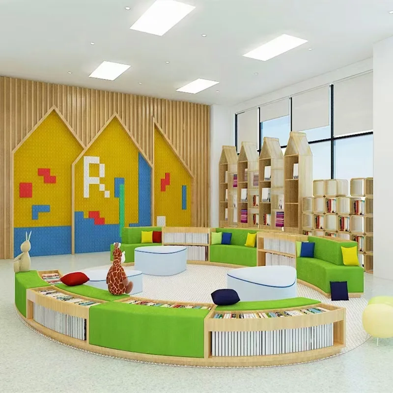 Décoration maison d'arbre personnalisée meubles Montessori mobilier préscolaire coin apprentissage bois mobili
