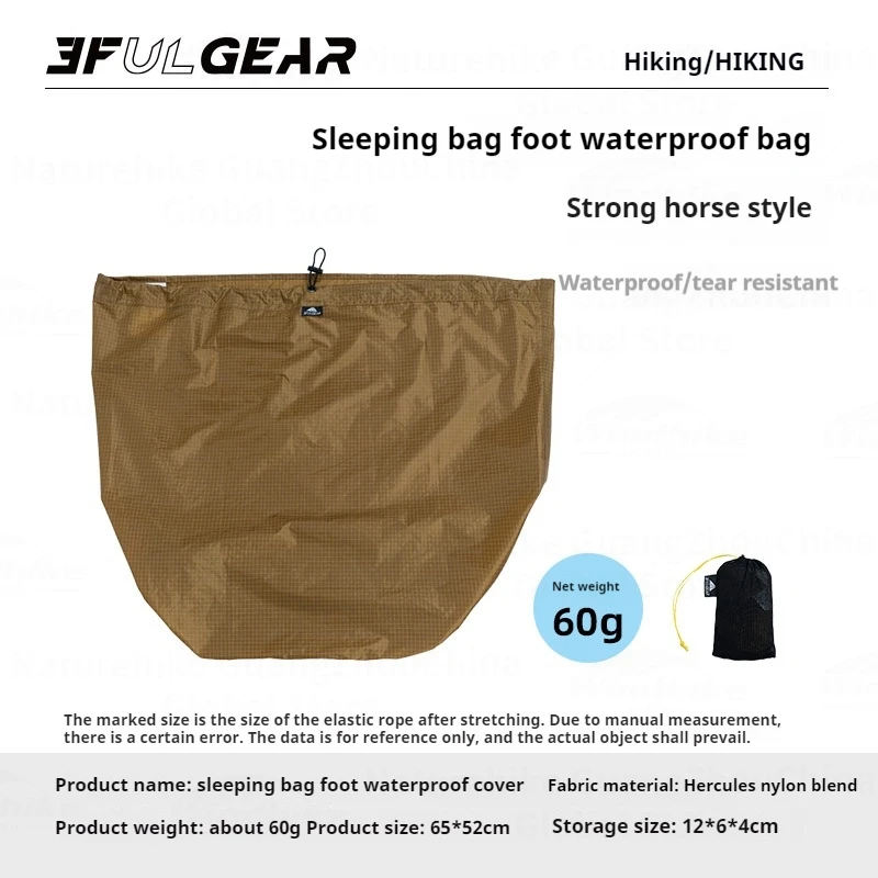 Sac de couchage pied étui EFUL GEAR imperméable anticondensation Camping randonnée protection pieds sac de ran