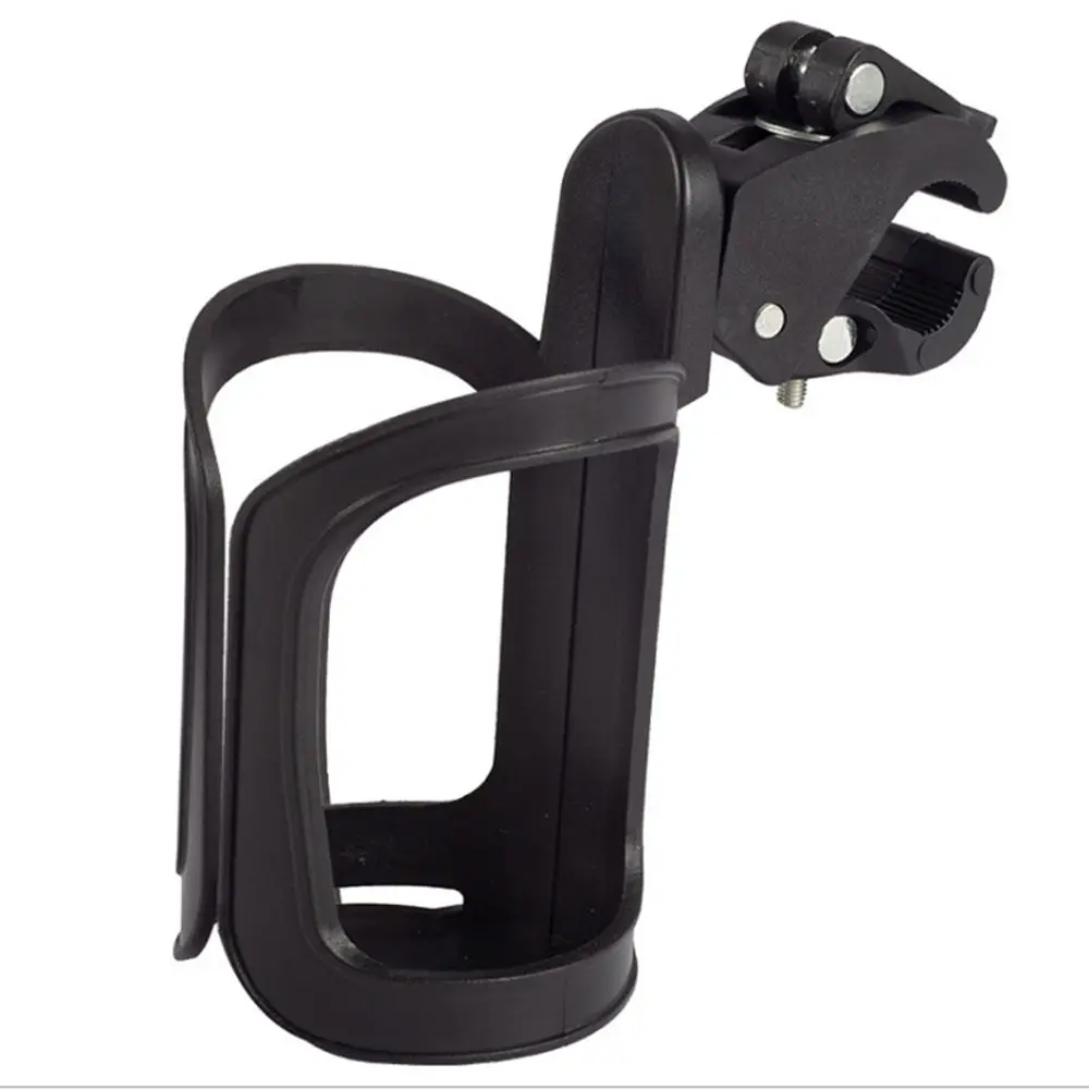 Portebouteille universel pour vélo adaptable poussette support de bouteille en plastique noir accessoire bébé