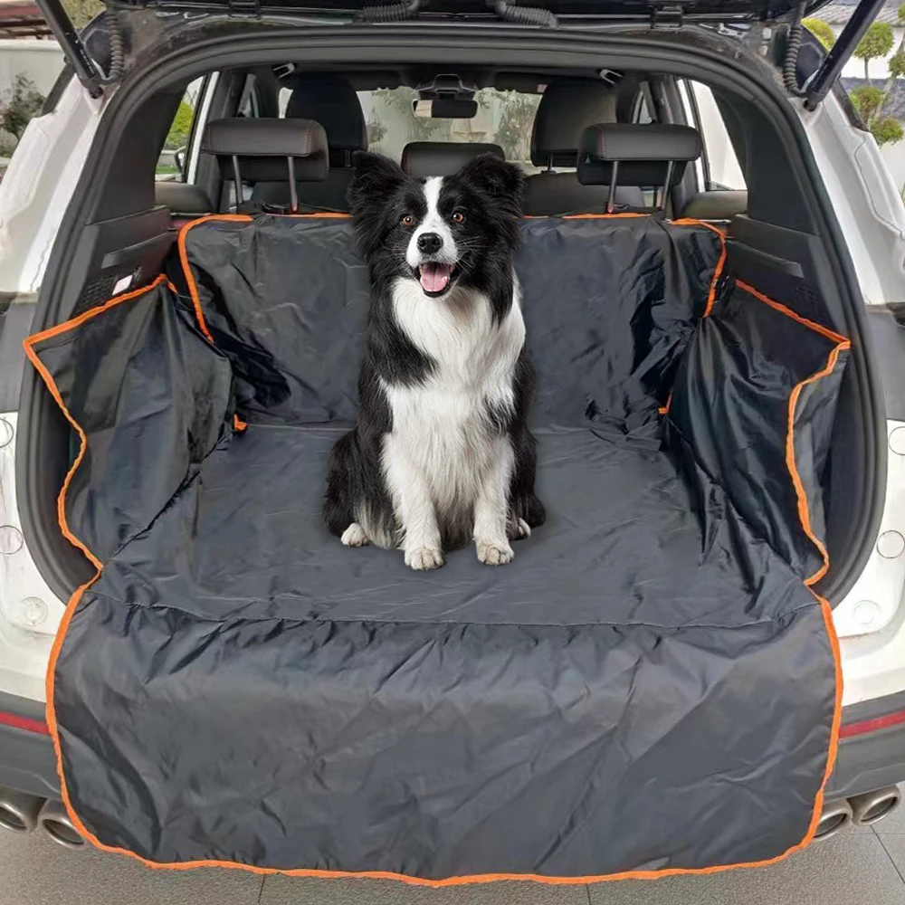 Housse coffre voiture pour chiens imperméable protection antipoussière facile à installer style moderne couleu