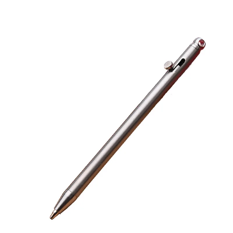 Stylo portable en acier inoxydable élégance et durabilité pour les