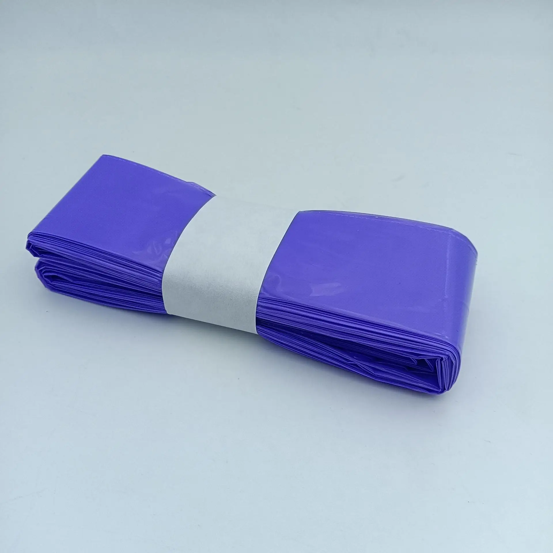 Sac poubelle pour couches bébé film plastique violet rangement hygiénique protection usage domestique résistan