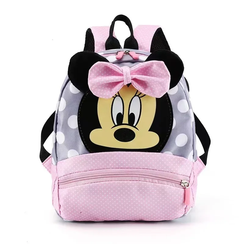 Disney sac à dos Minnie 2025 pour filles 46 ans cartable kawaii rose idéal pour l'école et les sorties