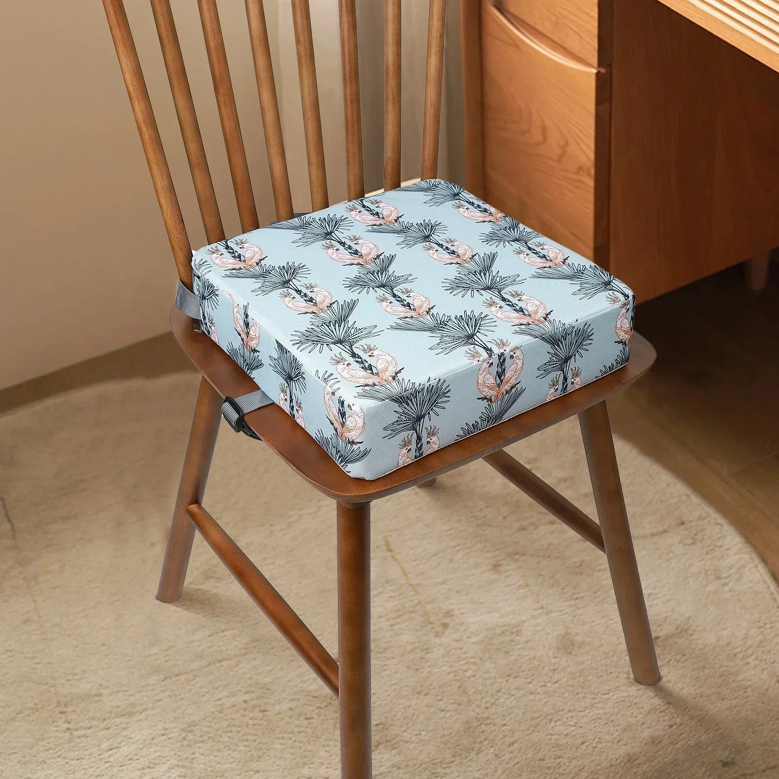 Coussin de chaise ventilé antidérapant imperméable rehausseur bébé amovible étoile coussin montant nouvelle co