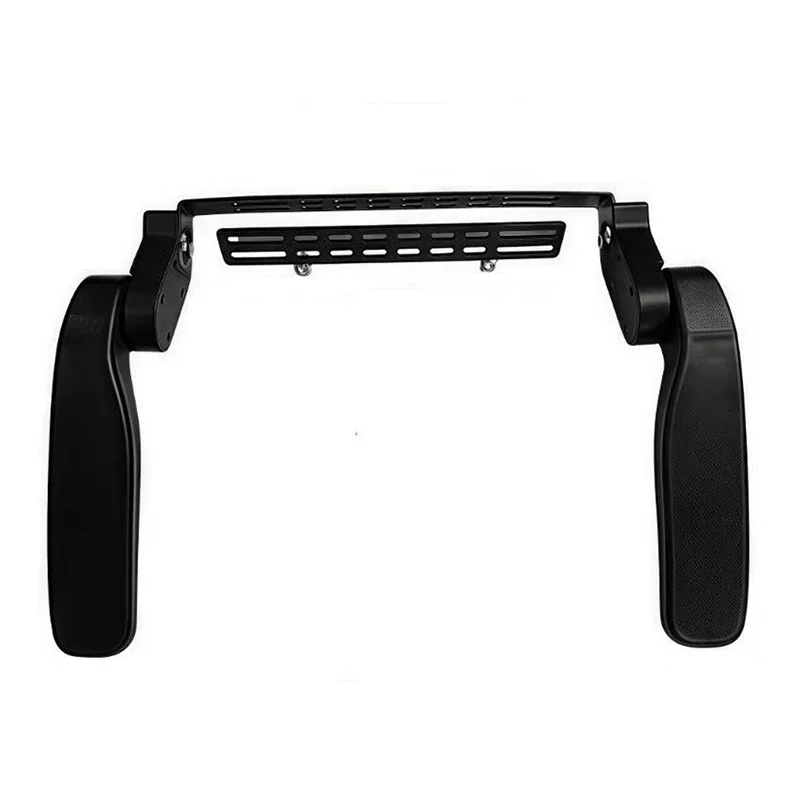 Support bras ergonomique métal noir antidérapant perforations boutons