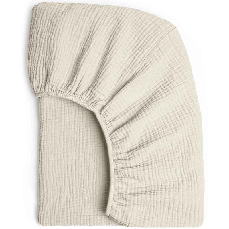 Draphousse bébé bassinet panier couches coussins beige blanc élastique respirant coton doux usage quotidien sé