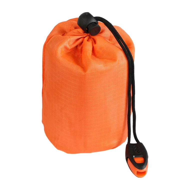 Sac de couchage d'urgence extérieur bébé léger compact isolation camping randonnée