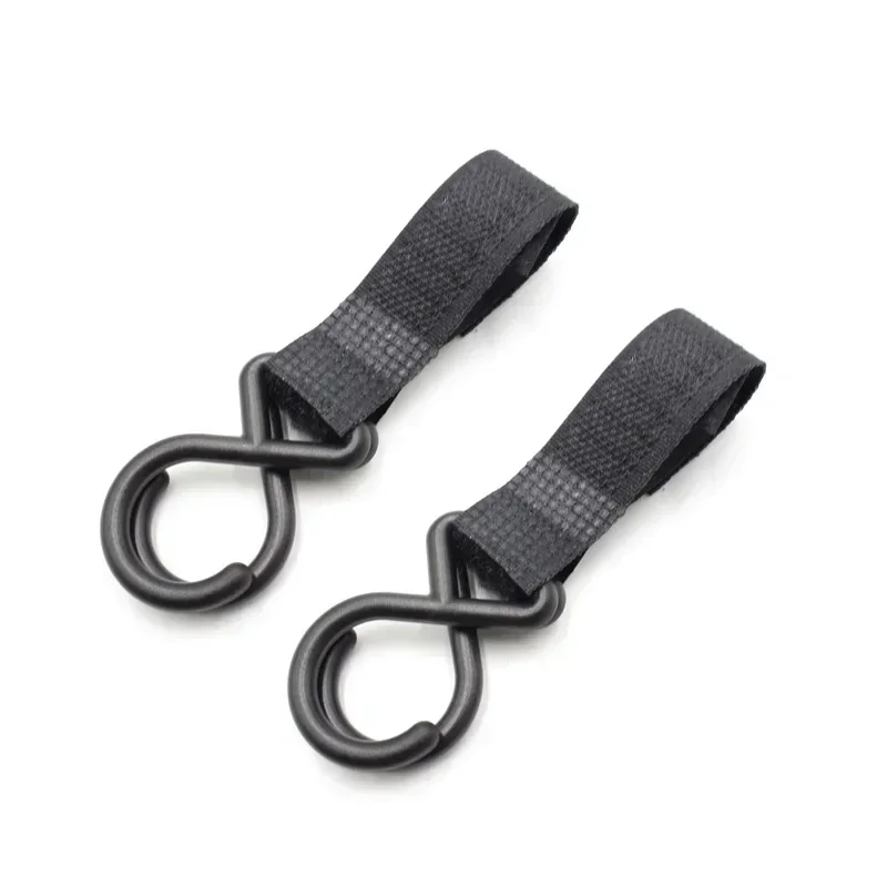 Crochets carabine pour poussette accessoires de fixation bébé attaches en tissu sécurité et praticité pour mam