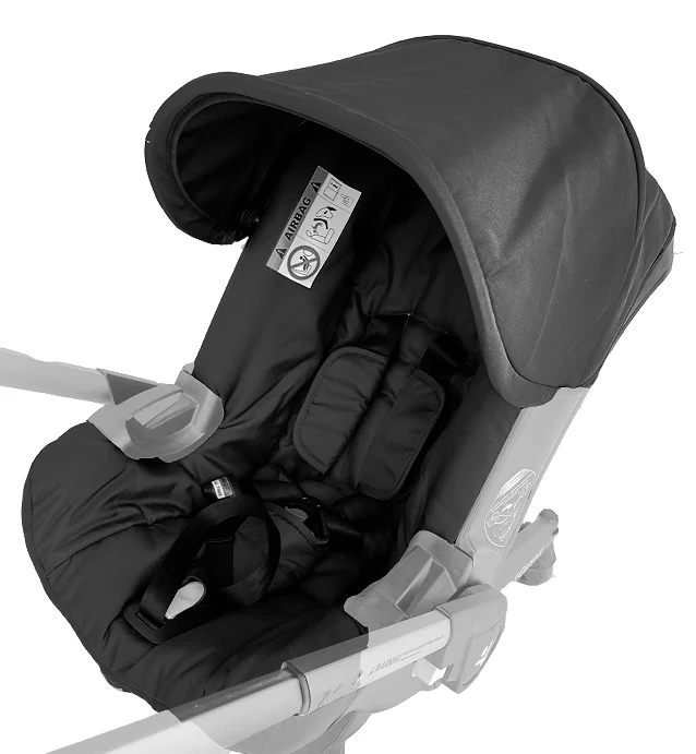 Sac de rangement pour poussette Doona sac à couches portable étanche noir compatible GISAEV pratique et sécuri
