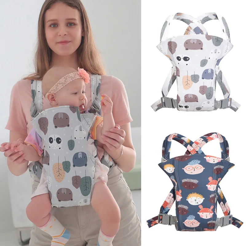 Portebébé avant tabouret horizontal réglable ergonomique pour nouveauné respirant multifonctionnel bébé confor