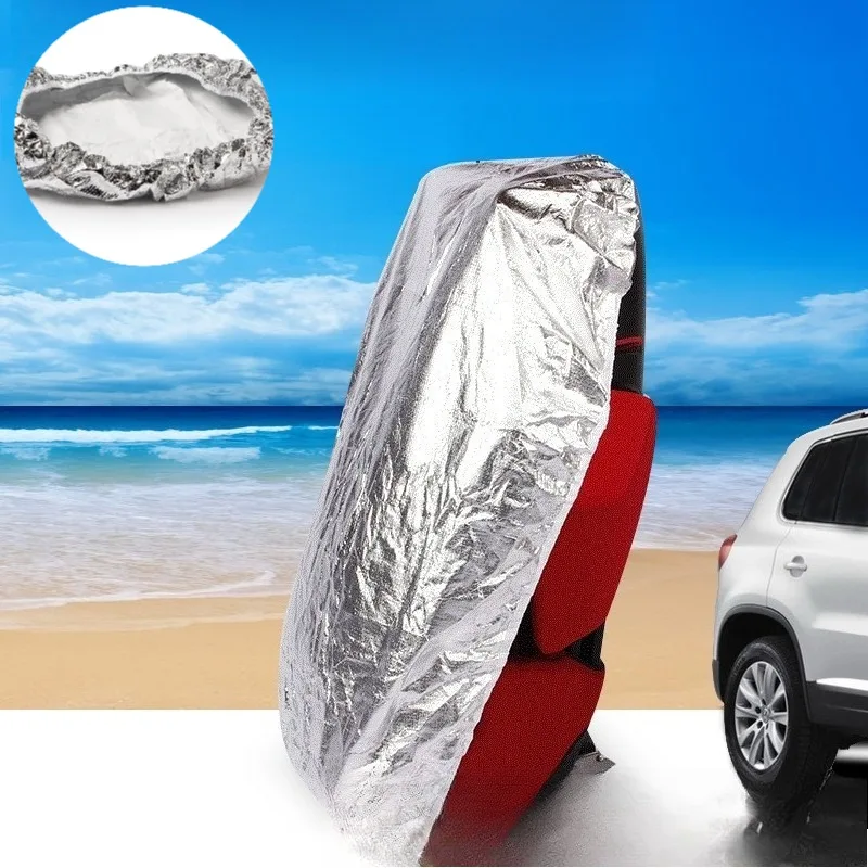 Housse de siège voiture protection thermique antichaleur isolation UV housse réfléchissante pour bébé siège au