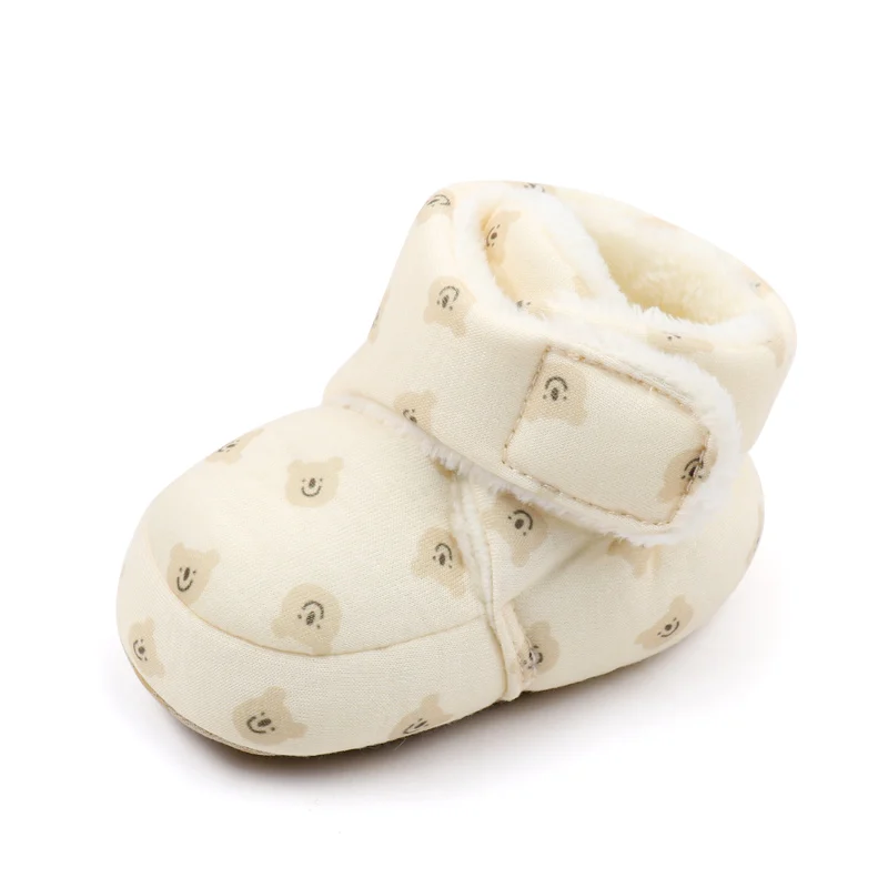 Bottes d'hiver pour bébés filles et garçons chaussures douces chaudes