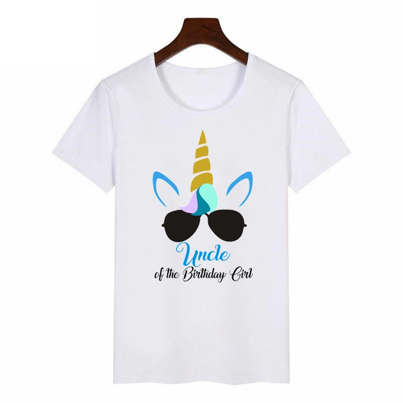 Tshirt famille tunique anniversaire licorne drôle tshirt homme fete enfant tshirt maman frère cadeau naissance