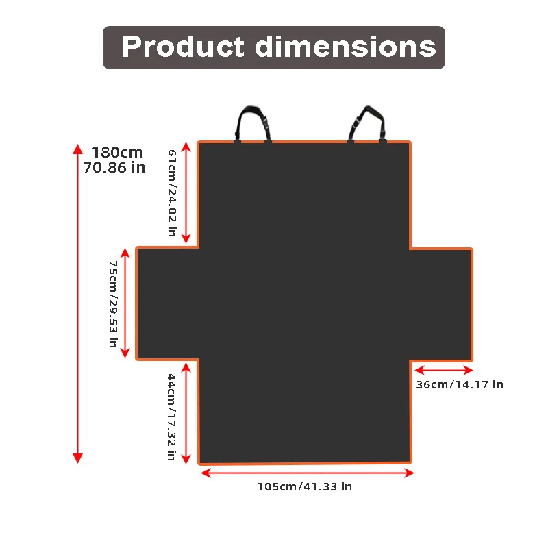 Tapis de coffre universel imperméable pour voiture protègecharge arrière doublure de chargement SUV durable et