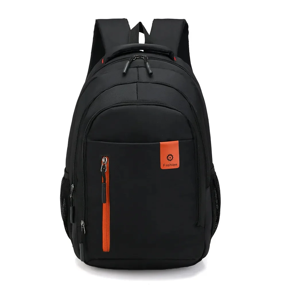 Sac à dos école polyester adolescents filles garçons enfants modern style orange nylon