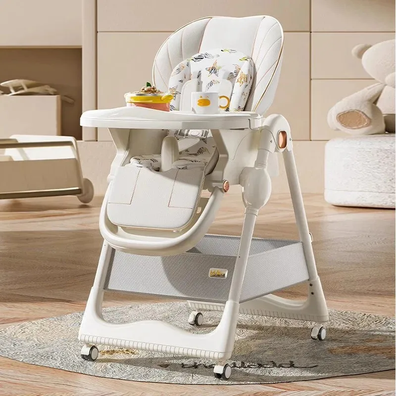 Chaise haute bébé salle à manger portable pliable multifonctionnelle sièges inclinables 02 ans facile à transp