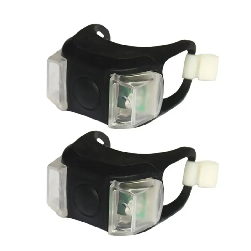 Éclairage de sécurité LED pour poussette lumières clignotantes extérieures silicone étanche fixation facile vi