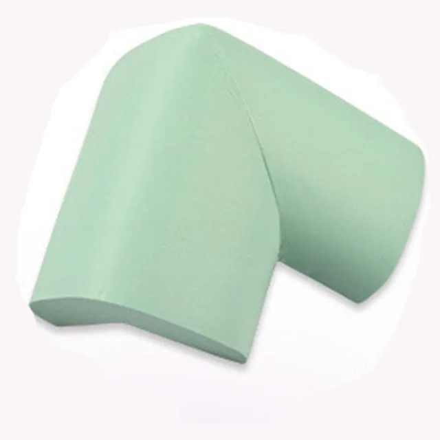 Protecteur d'angle de table bébé doux 5.5x5.5cm 4 pièces sécurité enfant protection bord coussin vert