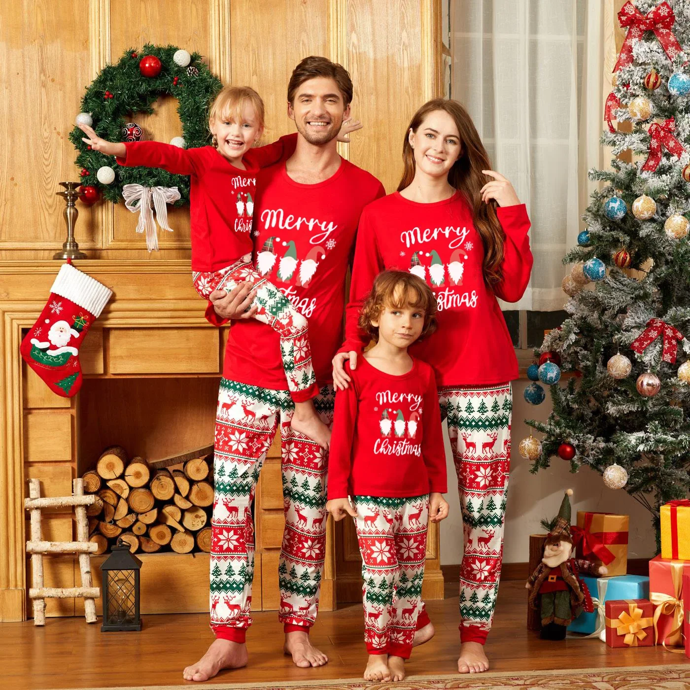 Pyjama Famille Noel 2025 Tenue Animée Enfants 713 Ans Douillet