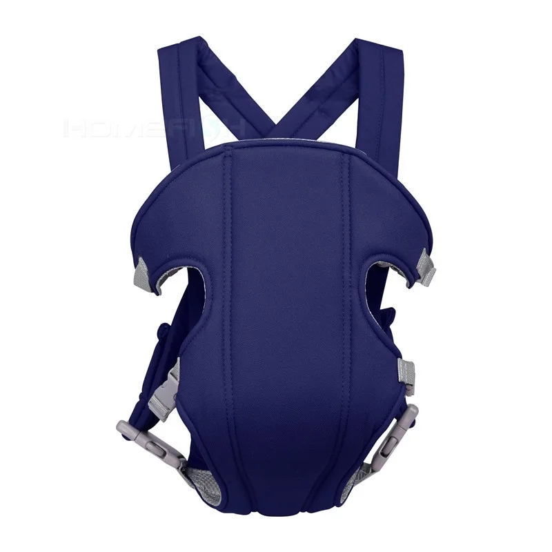Portebébé ergonomique ajustable respirant bébé nouveauné enfant bas âge confortable mains libres bleu marine
