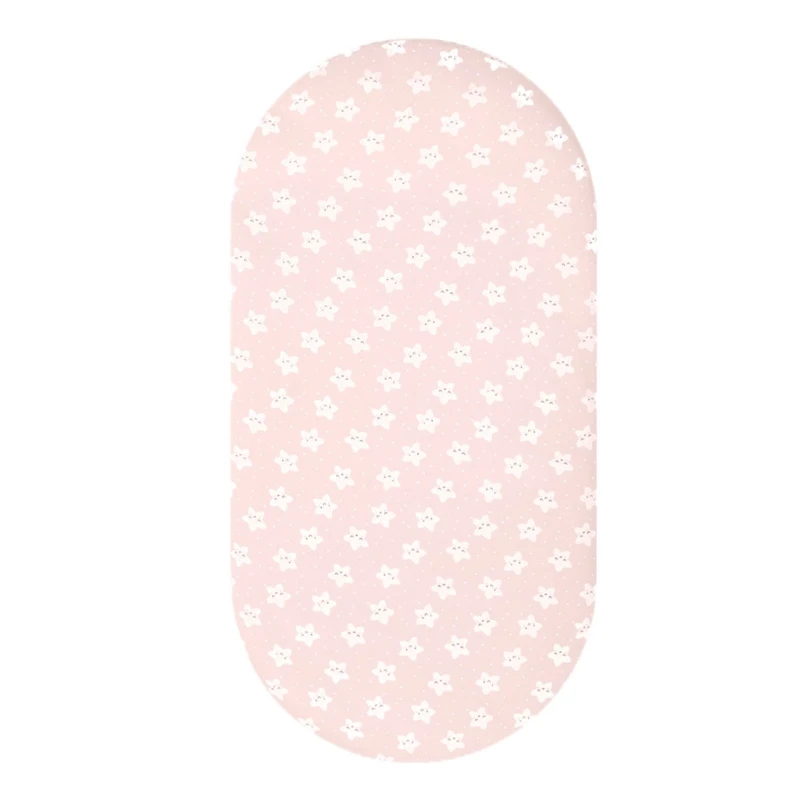 Matelas à langer en plastique imperméable rose pâle motifs fleurs changement de couches bébé salle de bain dép