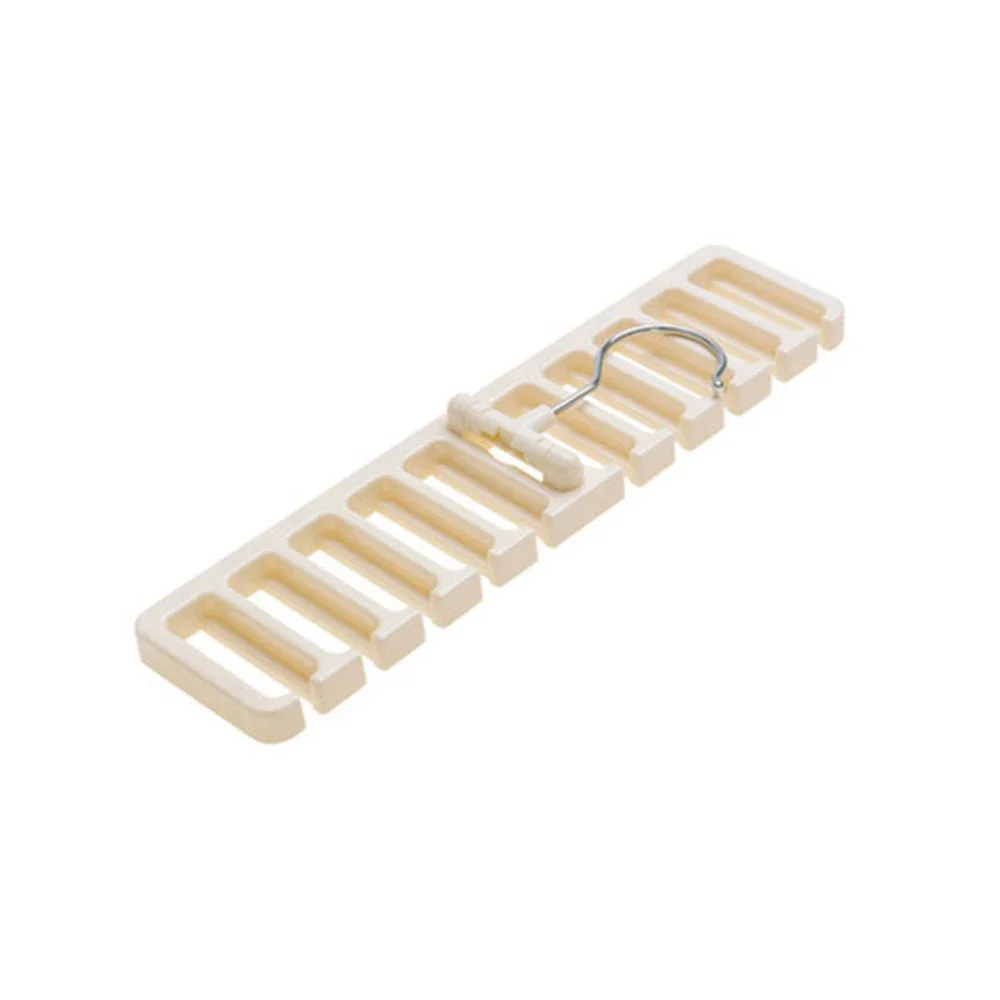 Organisateur de ceinture multifonctionnel en plastique support de rangement pour accessoires bébé blanc
