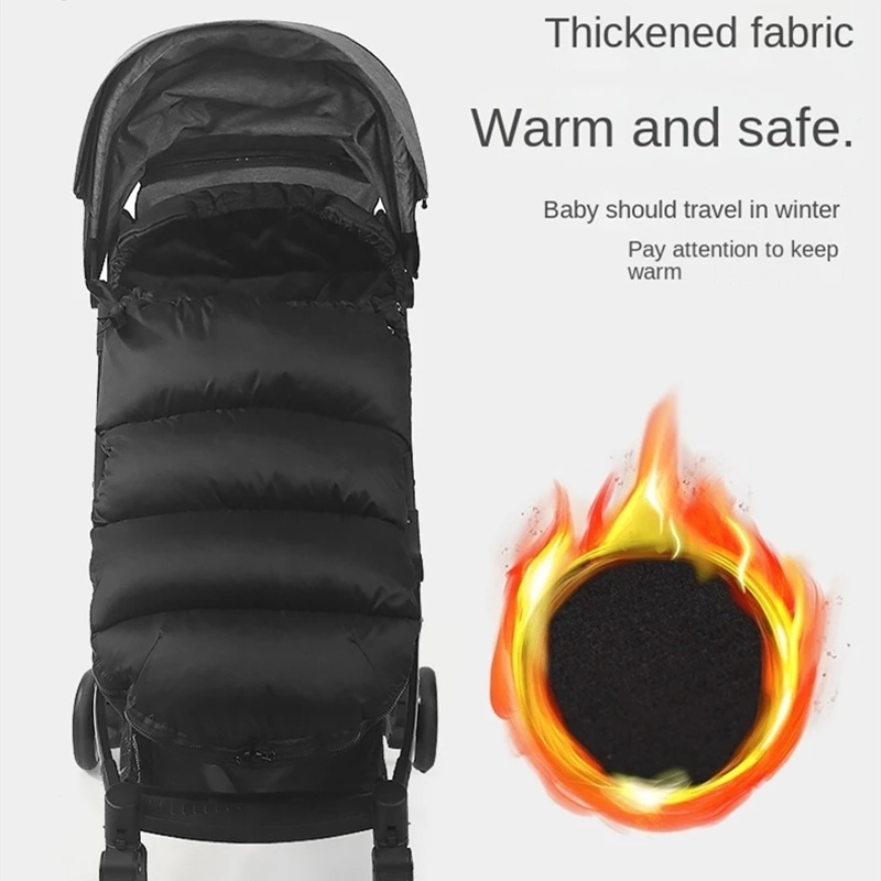 Chancelière universelle allweather pour poussette tissu épais moderne sécurisant hiver outdoor bébé 03 ans