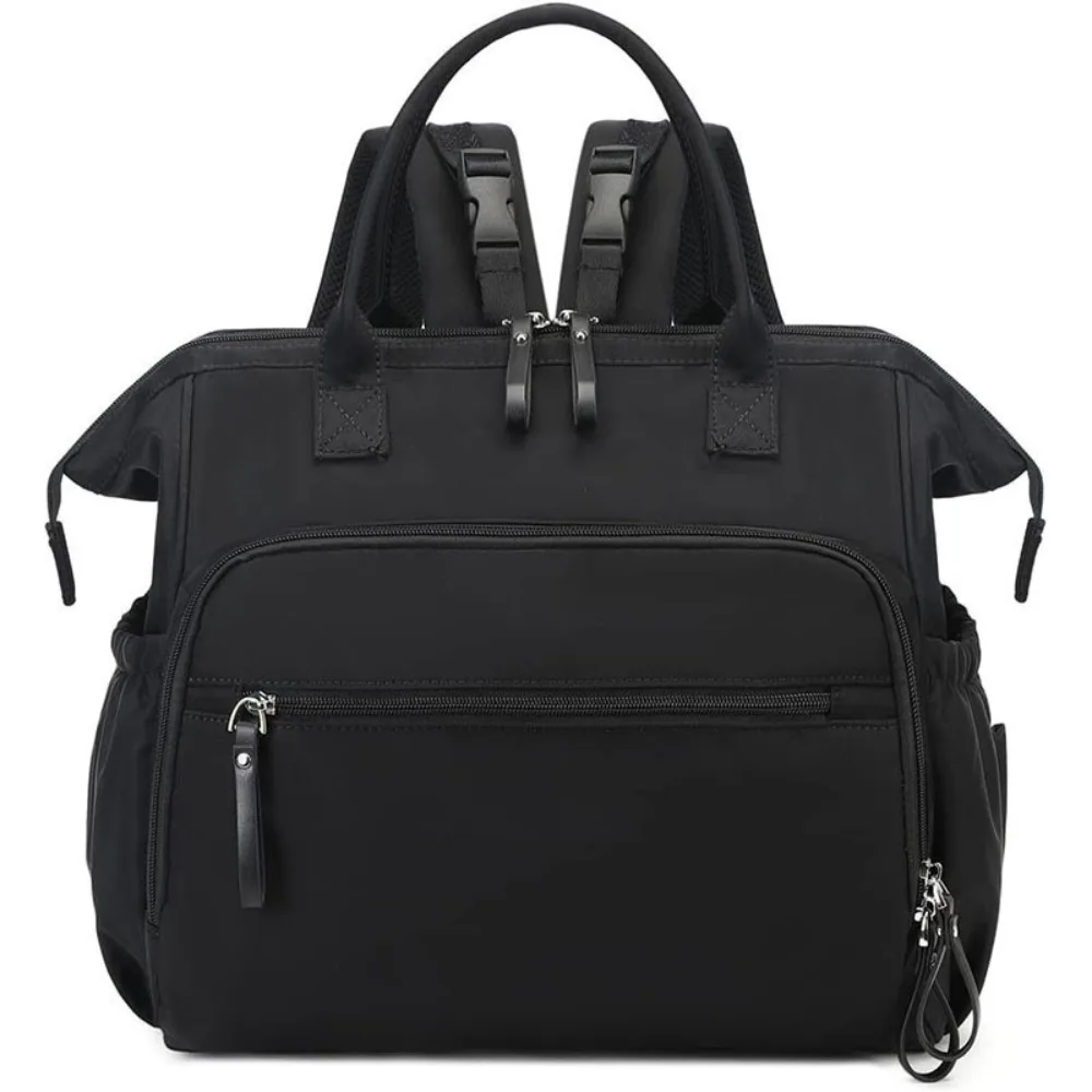 Sac à dos multifonctionnel maman grande capacité étanche compartiments organisés style extérieur moderne porta
