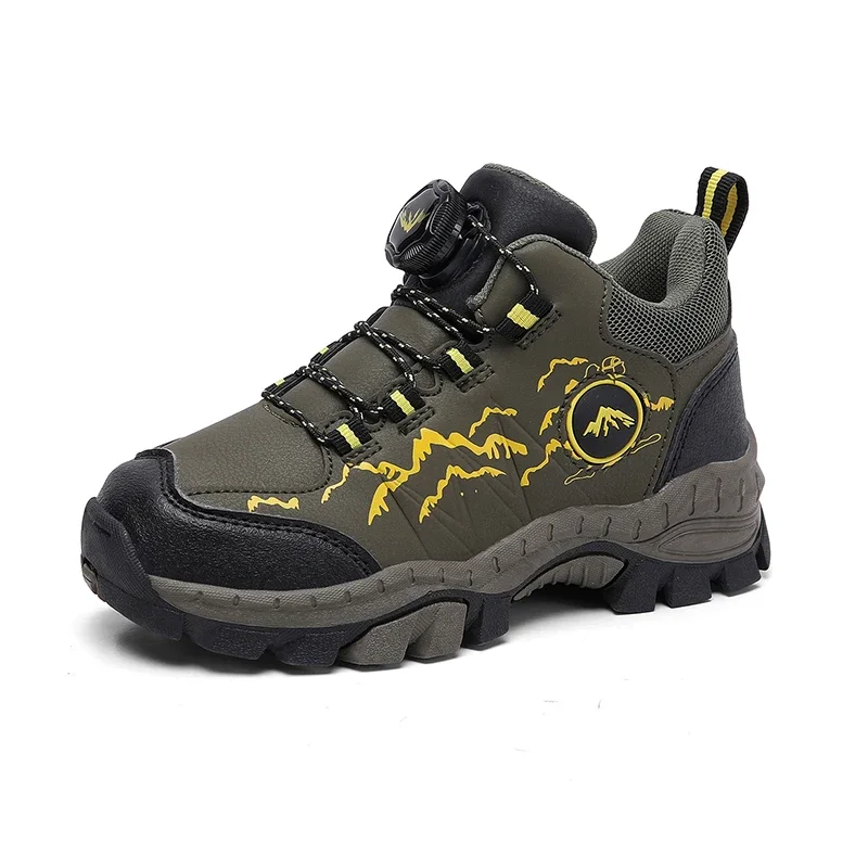 Baskets outdoor enfant chaussures randonnée sportives respirantes durables style modernetection renforcée laca