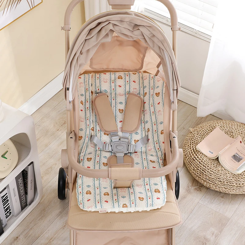 Coussin de siège de poussette bébé matelas doux tapis voiture enfant accessoire poussette sécurité confort