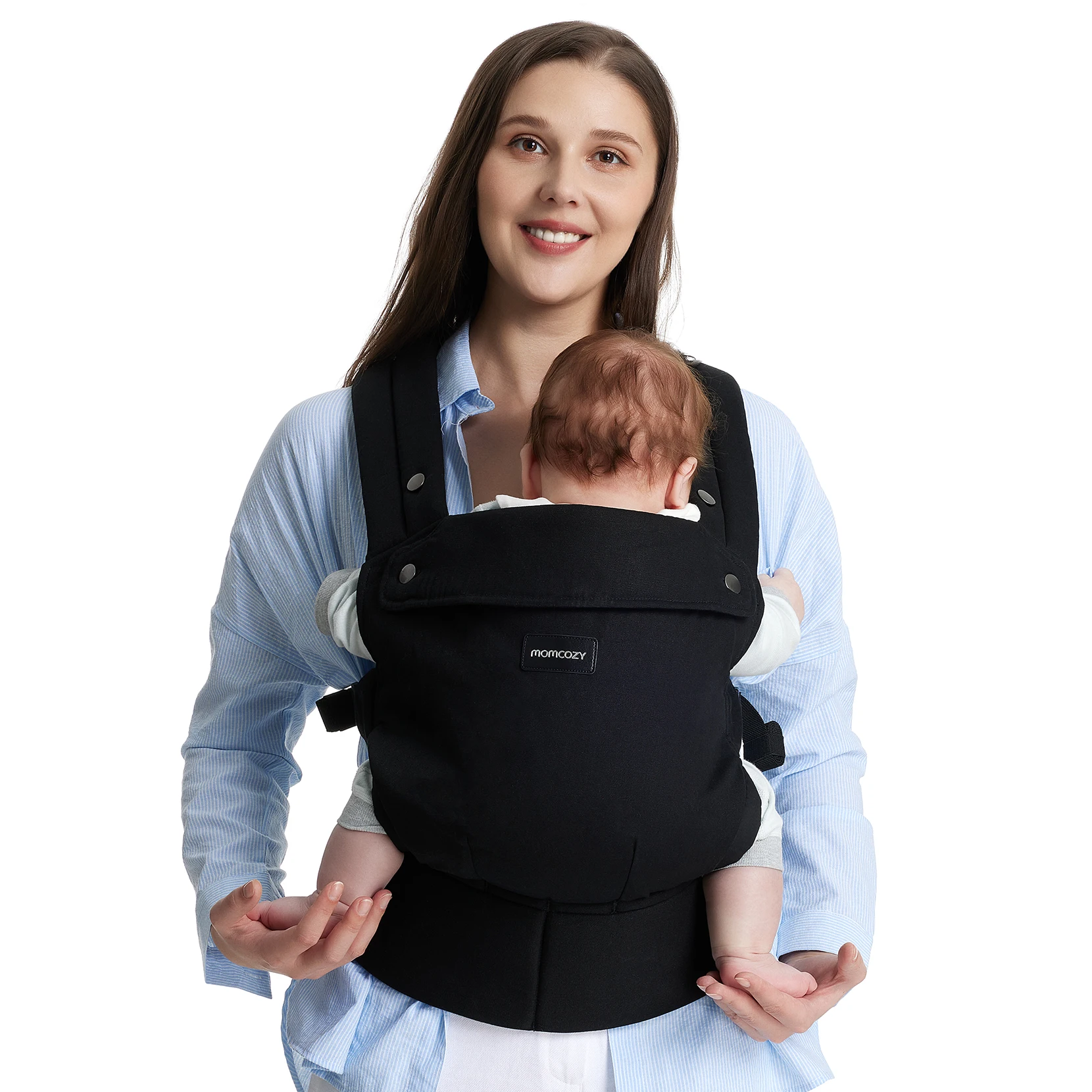 Transporteur bébé Momcozy Electrolux confortable et éргonomique pour nouveauné et toutpetit 744 cm coton doux 
